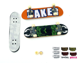 Rare Tech Deck Sticky Trick Tape + 2 Finger Boards Baker Adam Dyet - £29.89 GBP