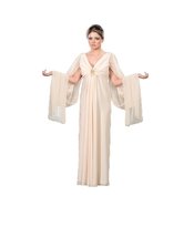 Women&#39;s Medium White Toga Robe Costume - £149.50 GBP