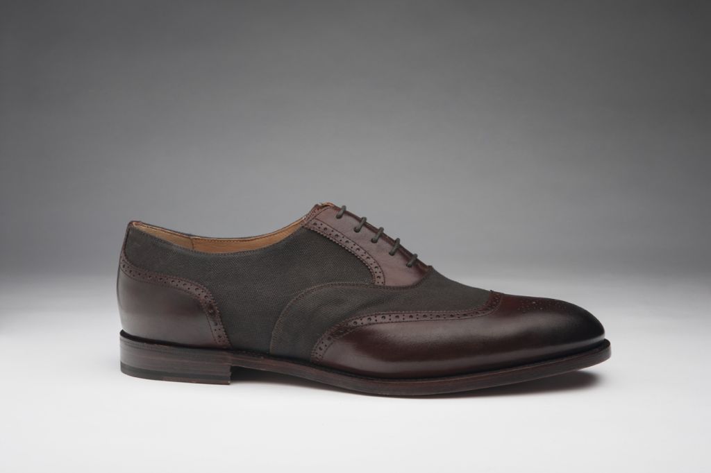 Chocolate Brown Oxford Lace Up Men's Formal Business Dress Leather Shoes