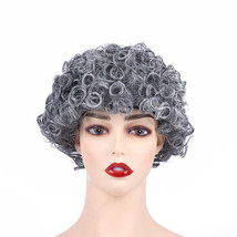 Curly Afro Wigs Synthetic Kinky Curly Wig Short Kinky Curly Wig for Black Women - £8.56 GBP