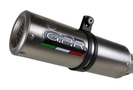 GPR Exhaust Aprilia RSV4 1000 RF-RR 2015-16 Racing Slip-On M3 Titanium Natural - £446.71 GBP