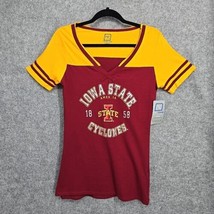 ProEdge Iowa State Cyclones T-Shirt Womens Medium Red Short Sleeve NCAA ... - £7.23 GBP