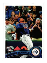 2011 Topps Baseball Desmond Jennings 80 Tampa Bay Rays Rookie Card Collector - £3.99 GBP