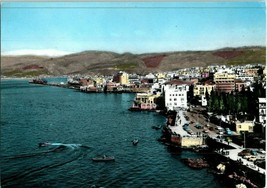 Aerial View Postcard Beirut Lebanon on the Waterfront w Old Cars - £13.98 GBP