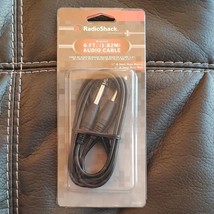 6-ft Audio Cable 1/4&quot; (6.3mm) Mono Male To Male RadioShack 4202381 New - $12.34