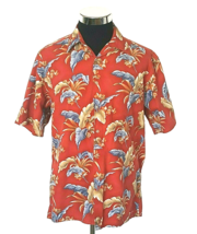 Campia Moda Island Casual Shirt Men&#39;s Size Medium Multicolor Tropical Hawaiian - £14.73 GBP