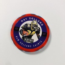 Ray Zellars New Or lean Saints 1997 Playoff Chip Shots Red - £3.13 GBP