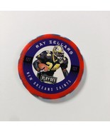 Ray Zellars New Or lean Saints 1997 Playoff Chip Shots Red - £3.13 GBP