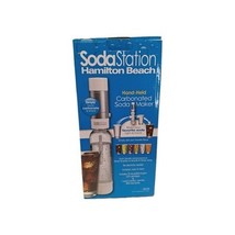 Hamilton Beach Soda Station 85105 Hand Held Carbonated Soda Maker New  - $740.09 MXN