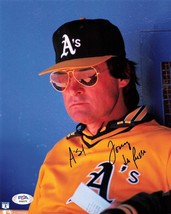 Tony La Russa signed 8x10 photo PSA/DNA Oakland Athletics Autographed - £39.95 GBP