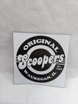 Original Scoopes Waukegan Illinois Promotional Magnet 3&quot; - £34.04 GBP