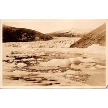 Antique AZO RPPC Postcard, Taku Glacier Juneau Alaska, Undivided Back Unposted - £11.60 GBP