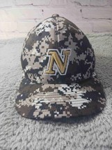 Nebraska Cornhuskers Digital Camo Baseball Cap Hat Fitted Size Sm/Md NCAA - £11.83 GBP