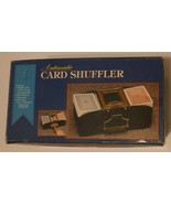 Electric Automatic Card Shuffler for One or Two Card Decks - $7.69