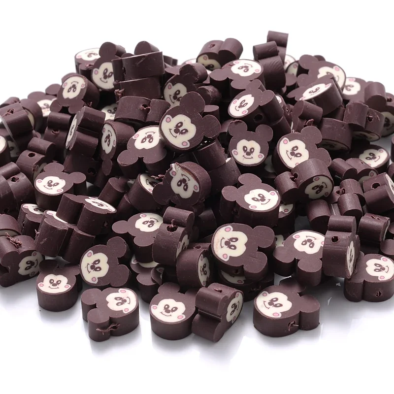 30pcs Disney Stitch Beads 10mm Cute Cartoon Anime Clay Polymer Beads for... - $7.66 CAD