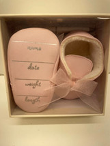 Hallmark Signature Baby Shoes Pink With Personalizing Pen - £7.63 GBP