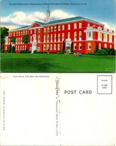 Connecticut Danbury Fairfield Hall Girl&#39;s Dormitory Teacher&#39;s College Po... - £7.47 GBP