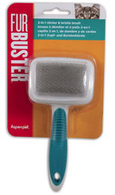 JW Pet Furbuster 2-in-1 Slicker and Bristle Brush - Essential Grooming Tool for - £9.46 GBP