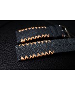 Black Stingray Leather Watch Band 22mm Watch Strap | Gear S3 Frontier Band | Gea - $59.99