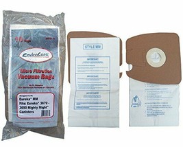 10 Eureka MM Bags Allergy Mighty Mite Limited Sanitaire 3670 3680 3690 - £12.12 GBP