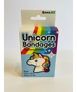 Child Bandages Unicorn Latex Free Sterile Cuts Scratches Scrapes 2 Pack - £7.98 GBP