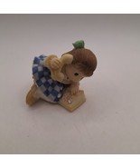 Vintage Enesco &quot;A Little Behind in My Phone Calls&quot;, Girl Figurine 2&quot; Tal... - $259.92 MXN