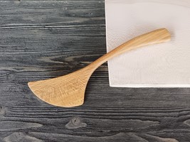 Original Handcrafted Wooden Stirrer Spatula made from Sycamore Kitchen C... - £28.99 GBP