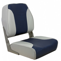 Springfield Economy Multi-Color Folding Seat - Grey/Blue - £93.38 GBP