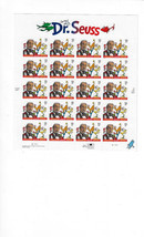US Stamps Sheet/Postage Sct #3835 Dr Seuss MNH F-VF OG  FV $7.40 - £6.84 GBP