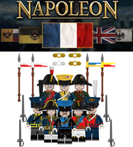 The Napoleonic Wars Custom Different Countries 8 Assortment Minifigures Set - $244.90 MXN