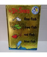 Dr. Seuss&#39;s One Fish Two Fish Red Fish Blue Fish , Hardcover PARTY Gold ... - £7.51 GBP