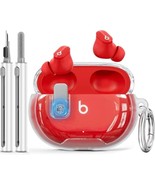 【with Safety Lock】 for Beats Studio Buds/Studio Buds Plus Case Clear Whi... - €8,05 EUR