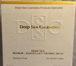 Deep Sea Cosmetics Hexalin Elasto Lift Thermal MASK-2.04 Fl Oz /60 ml-NEW-SEALED - £91.84 GBP