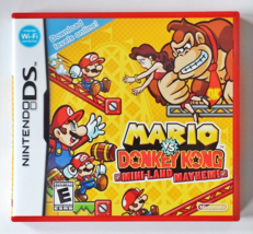 EMPTY Mario Vs. Donkey Kong: Mini-land Mayhem Nintendo DS Game CASE - £1.56 GBP