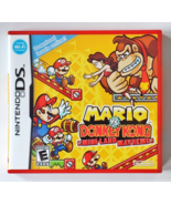 EMPTY Mario Vs. Donkey Kong: Mini-land Mayhem Nintendo DS Game CASE - $2.00