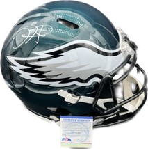 Jalen Hurts Signed Full Size Speed Authentic Helmet PSA/DNA Philadelphia... - $879.99