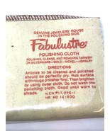 NEW Fabulustre Jewelry Polishing Cloth 9&quot; x 11&quot; GOLD Silver Platinum FRE... - £11.54 GBP