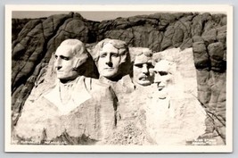 Mt Rushmore Memorial Black Hills SD RPPC Rise Studio Postcard B36 - £3.94 GBP