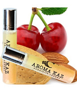 Cherry Almond Vanilla Perfume Fragrance Oil Roll On Vegan &amp; Cruelty Free - €10,45 EUR+