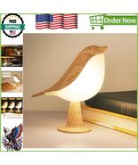 Portable Cordless Bird Table Lamp with Adjustable Brightness - Perfect f... - $44.74 CAD