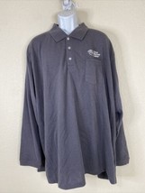NWT Ultra Club Men Size 3XL Dark Gray Time Warner Cable Polo Shirt Employee - $7.84
