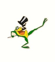 Warner Brothers Frog Mascot Vinyl Decal Sticker, New 5 X 4” Yellow My Baby Dance - £4.72 GBP