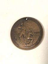 Vintage Us 1931 Fort Griswold Battle Of Groton Medal Medallion Bronze Token Usa - £66.54 GBP