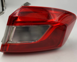 2016 Chevrolet Cruze Passenger Side Tail Light Taillight OEM F02B13053 - $89.99