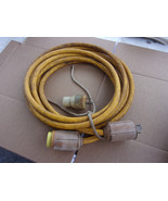 MARINCO 30 AMP 125V Locking  Shore Power Cable 6/3  25&#39; with 120VAC adap... - $93.02 CAD