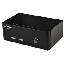 StarTech.com 2-Port DisplayPort KVM Switch - Dual-Monitor - 4K 60 - with Audio & - $418.99