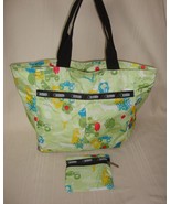 LESPORTSAC Lesportsac Zippered Shoulder Bag Double Strap Tote Purse with... - $33.48 CAD