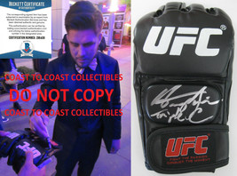 Henry Cejudo Triple C autographed UFC glove MMA exact proof Beckett COA - £155.05 GBP