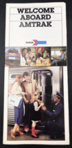 Vintage Amtrak Welcome Aboard Advertising Brochure Flyer SPV-2000 -- - £7.48 GBP