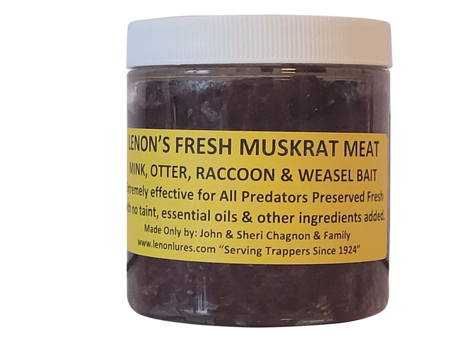 Lenon&#39;s Fresh Muskrat Meat Weasel, Mink, Otter and Raccoon Bait - $10.00+